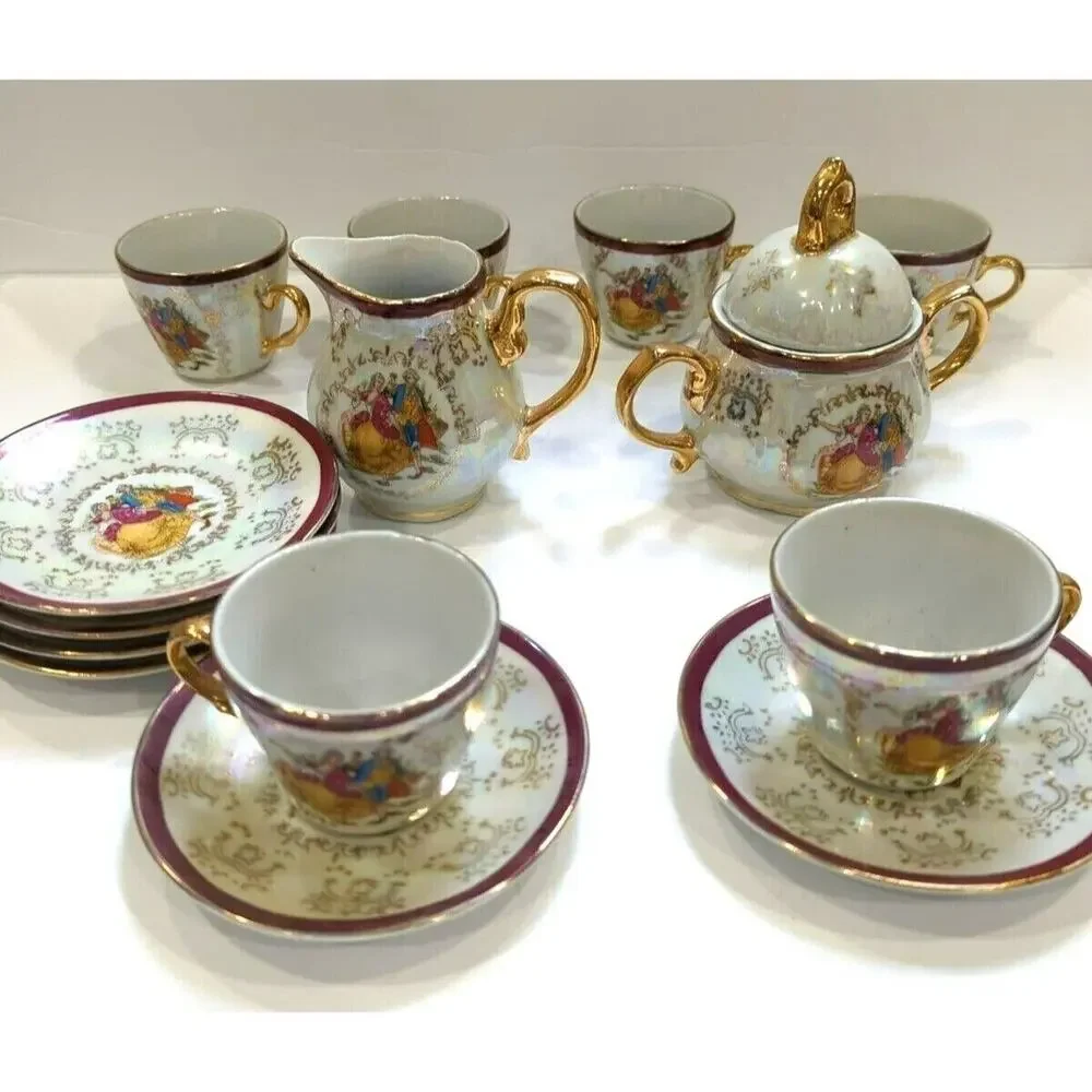 Unknown china lustreware